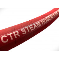 Шланг для пара и горячей воды CTR STEAM HOSE 25мм WP 10 BAR EPDM Dn 25мм +210°C